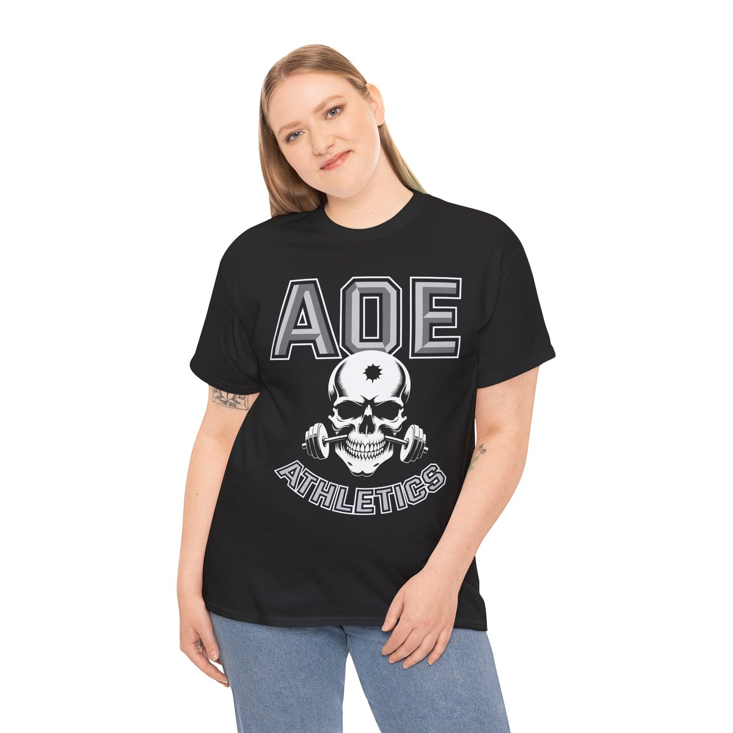 AOE ATHLETICS GREYSCALE TEE