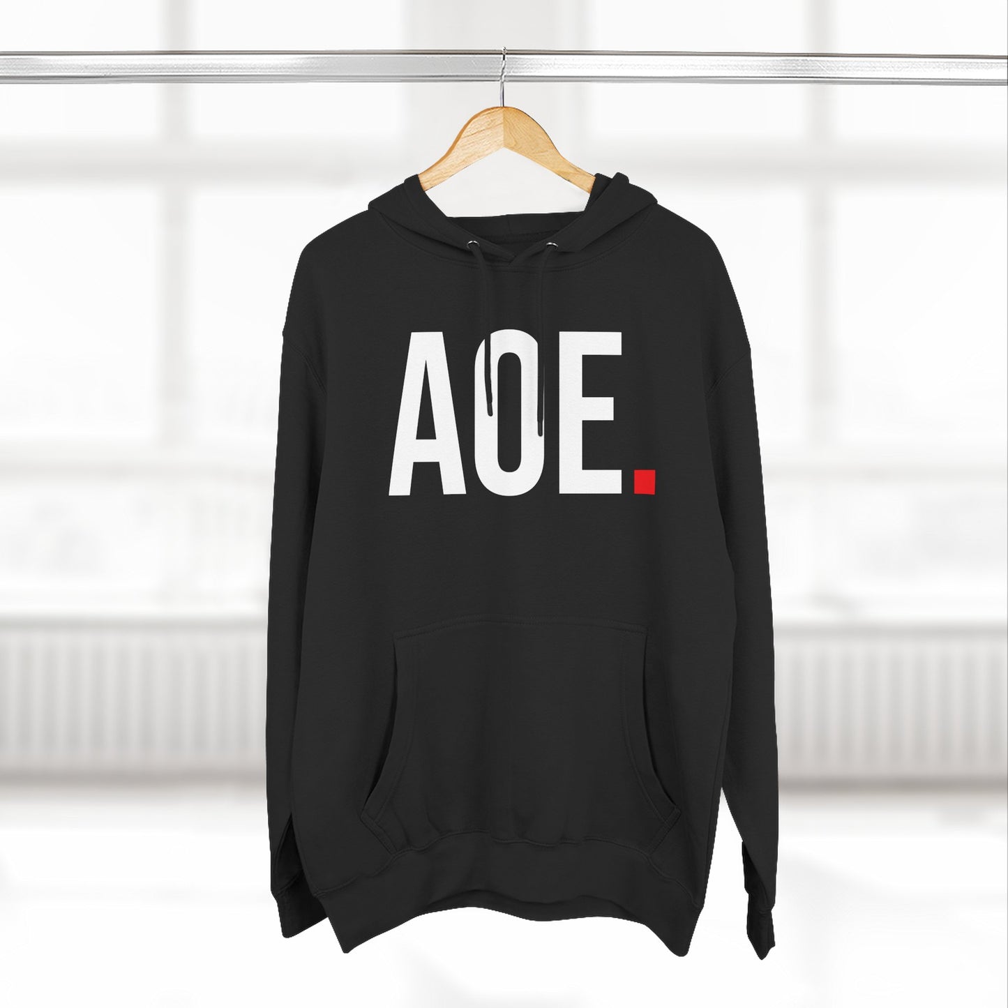 BIG N BOLD RED DOT HOODIE