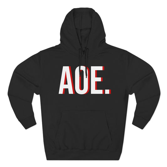 AOE BIG N BOLD LAYERED HOODIE