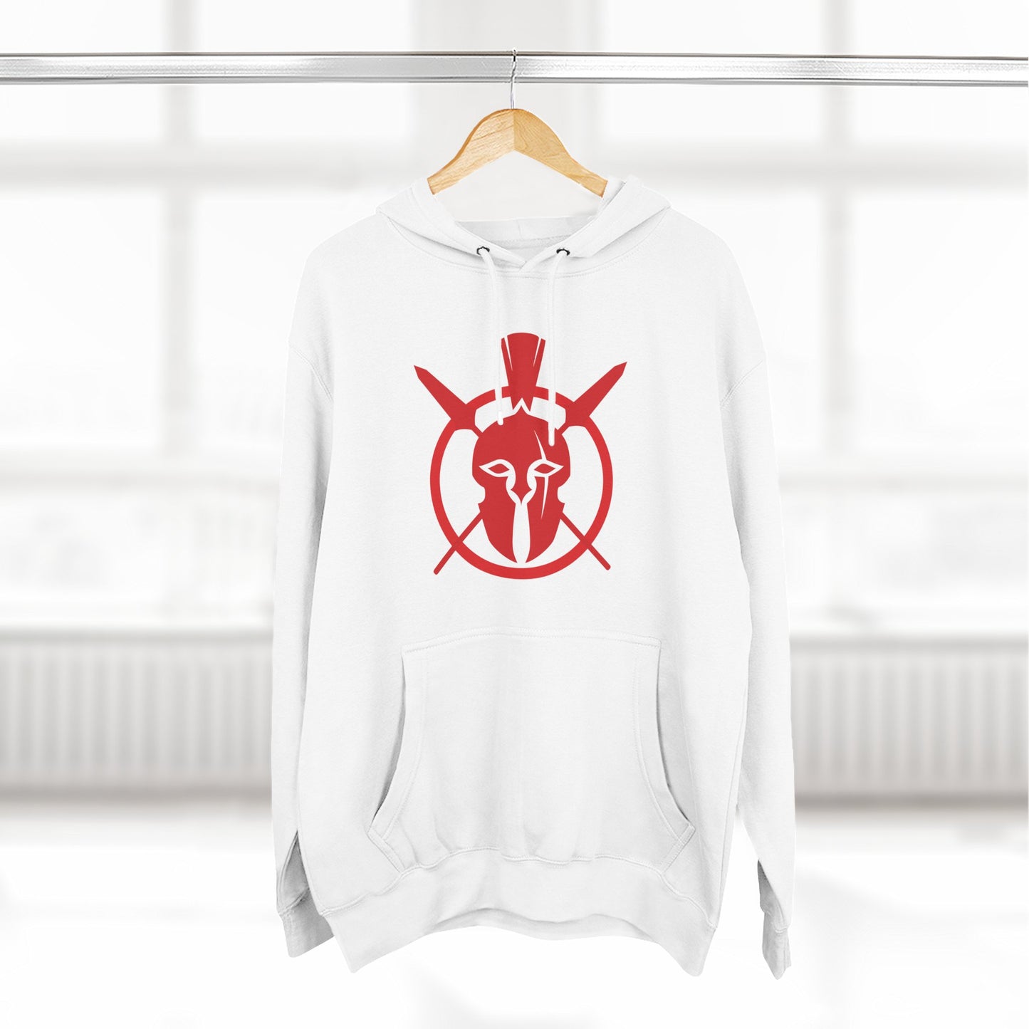WHITE WARRIOR HOODIE