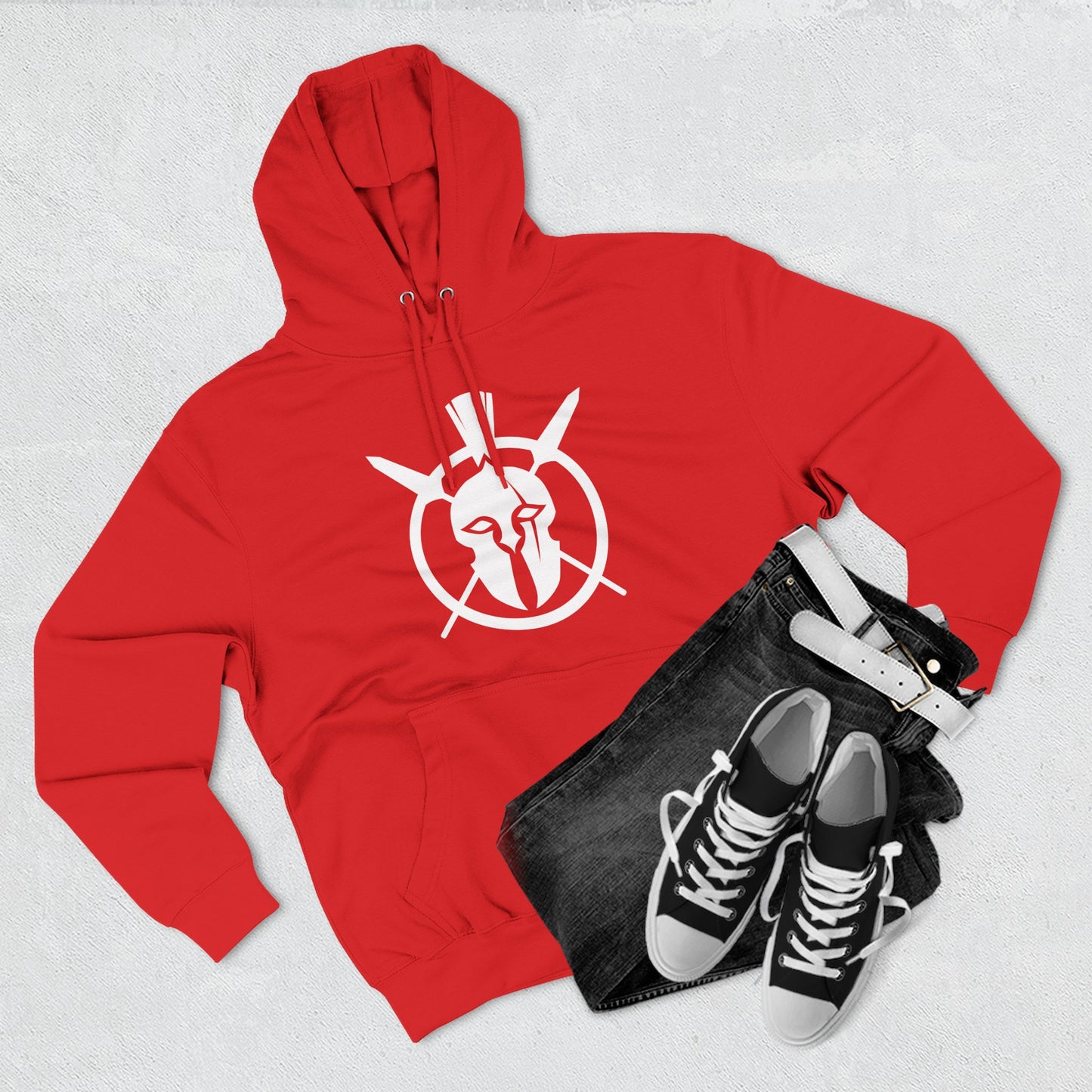 RED WARRIOR HOODIE